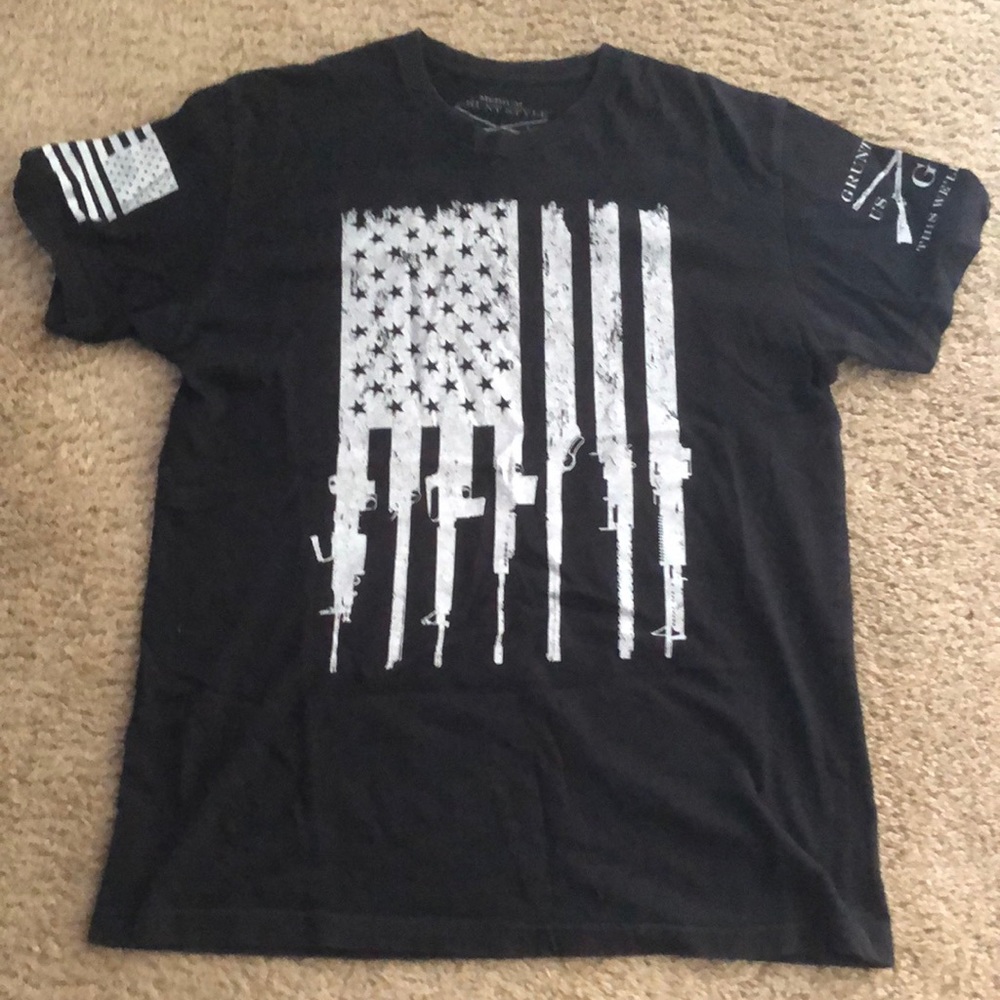 Grunt Style t-shirt medium black